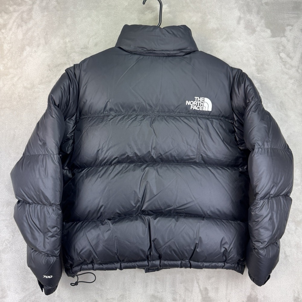 The North Face Black 1996 Retro Nuptse 700 Down Puffer Jacket Coat Size Medium - Picture 16 of 16